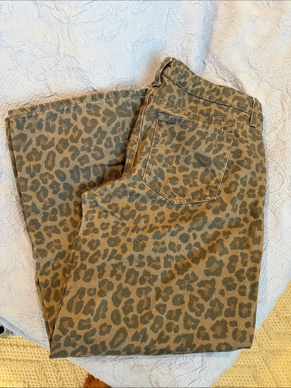 Target brand Leopard Wide Leg Pants
